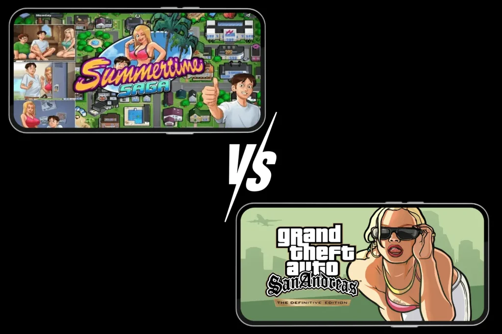 Summertime Saga vs GTA San Andreas | Which one is better?