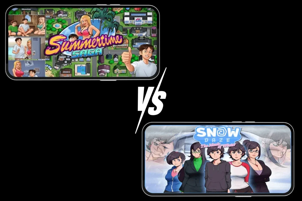 Summertime Saga vs Snow Daze| An Ultimate Comparison